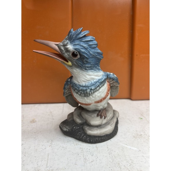 Edward Marshall Boehm Other - Vintage Boehm Porcelain Fledgling Kingfisher Bird #400-78 Made In USA